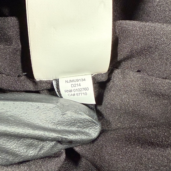 Kate Spade Blouse Womens Size Medium Black Camellia Embroidered Peplum Ruffle - Picture 12 of 13